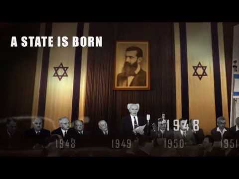 Israël : 65 ans en 2 minutes