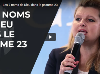 Dorothée RAJIAH – Les 7 noms de Dieu dans le Psaume 23