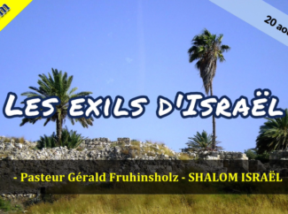 Gérald Fruhinsholz – Les exils d’Israël
