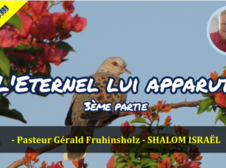 Gérald Fruhinsholz – L’Eternel lui apparut
