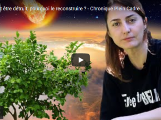 PLEIN CADRE – Si le monde doit être détruit, pourquoi le reconstruire ?