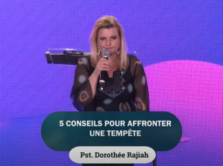Dorothée RAJIAH – 5 conseils pour affronter une tempête