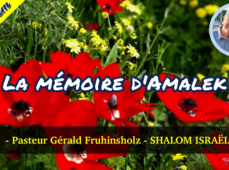 Gérald Fruhinsholz – La mémoire d’Amalek