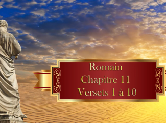 Jacques COLANT – Dieu a t’il rejeté son peuple ? ( Romains 11)