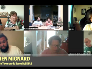 REFLEXION – Fabien MIGNARD – ABDIAS et les temps prophétiques