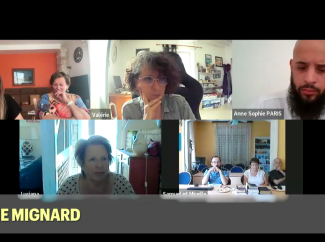 LYDIE MIGNARD – ENTRONS DANS LA MOISSON